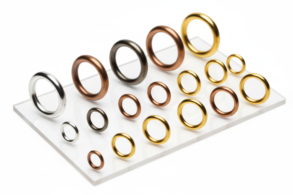metal color o-rings